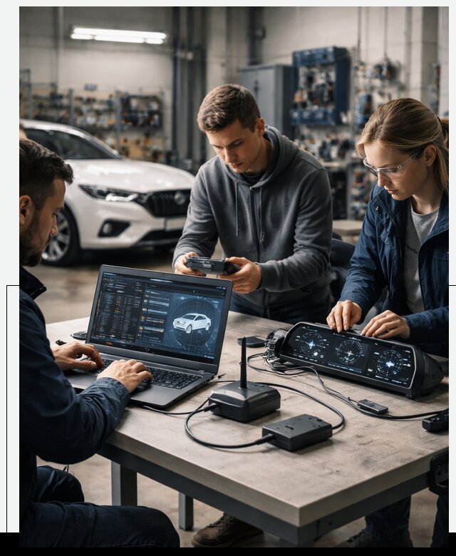 Разработка Connected Car и ПО для автопрома в Уфе