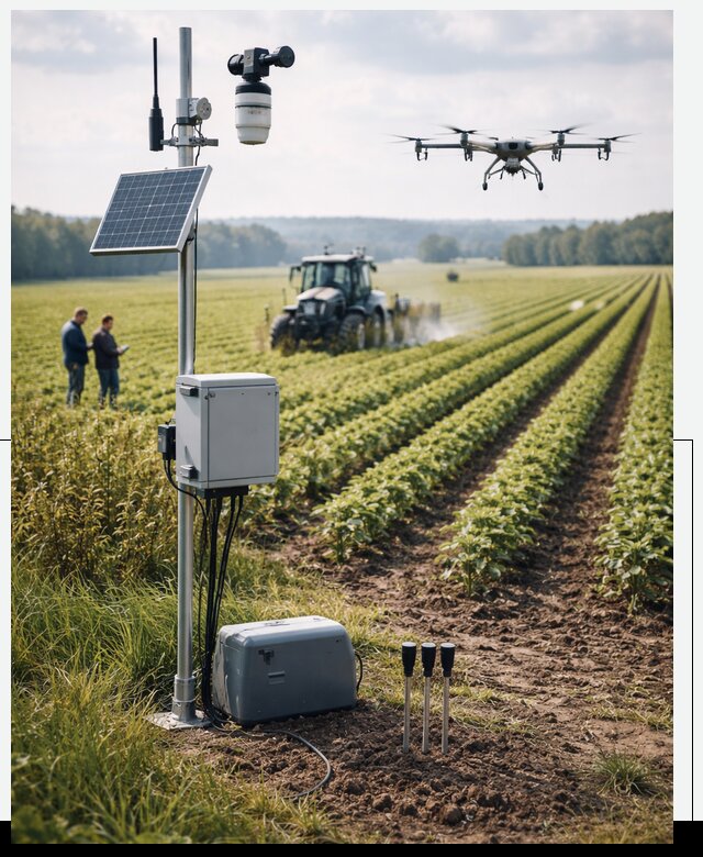 Разработка IoT мониторинга полей в Уфе от 8734 р. | АвикейУфа